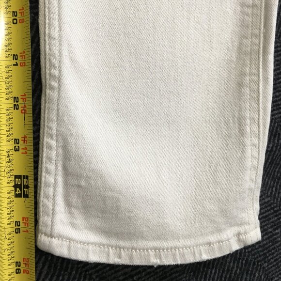 Abercrombie kid's girl's jeans size 9/10 white/cream - Picture 7 of 7